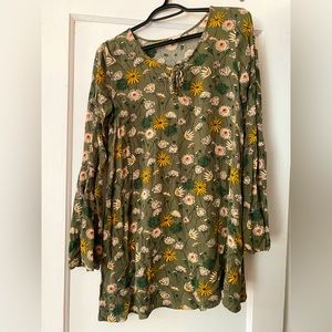 Mossimo supply co. brand green dress size small